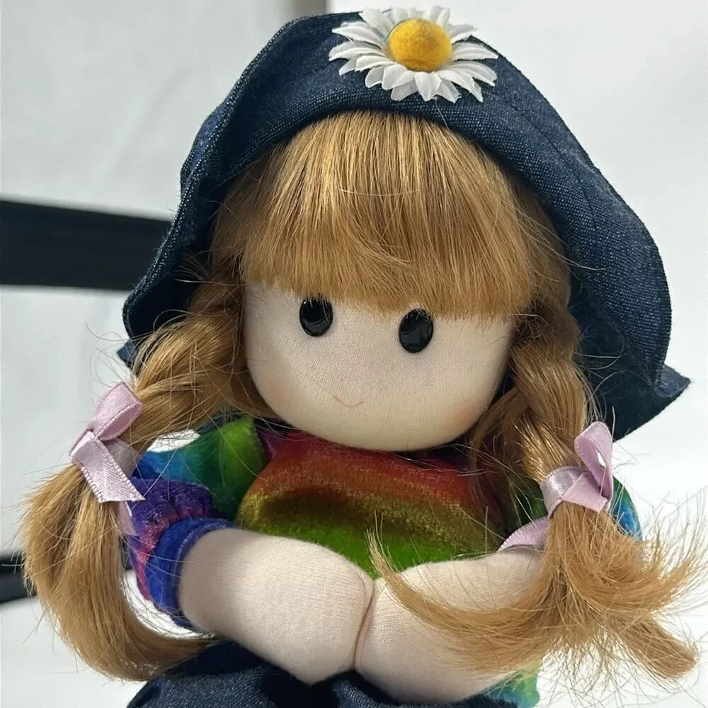 Berkeley Designs Rainbow Wind Up Musical Doll. see Video she beautiful See Video